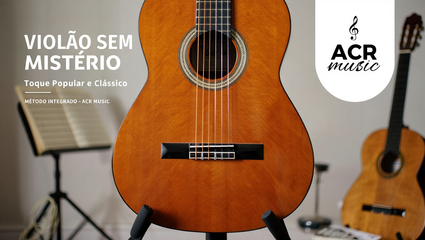Violão Sem Mistério: Toque Popular e Clássico
